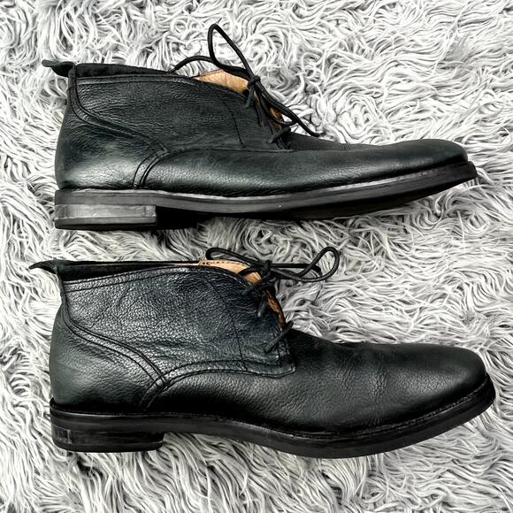 Cole Haan Ogden Stitch Chukka Leather Lace Up Ankle Boot Mens 12 Black C24524 - Picture 9 of 12